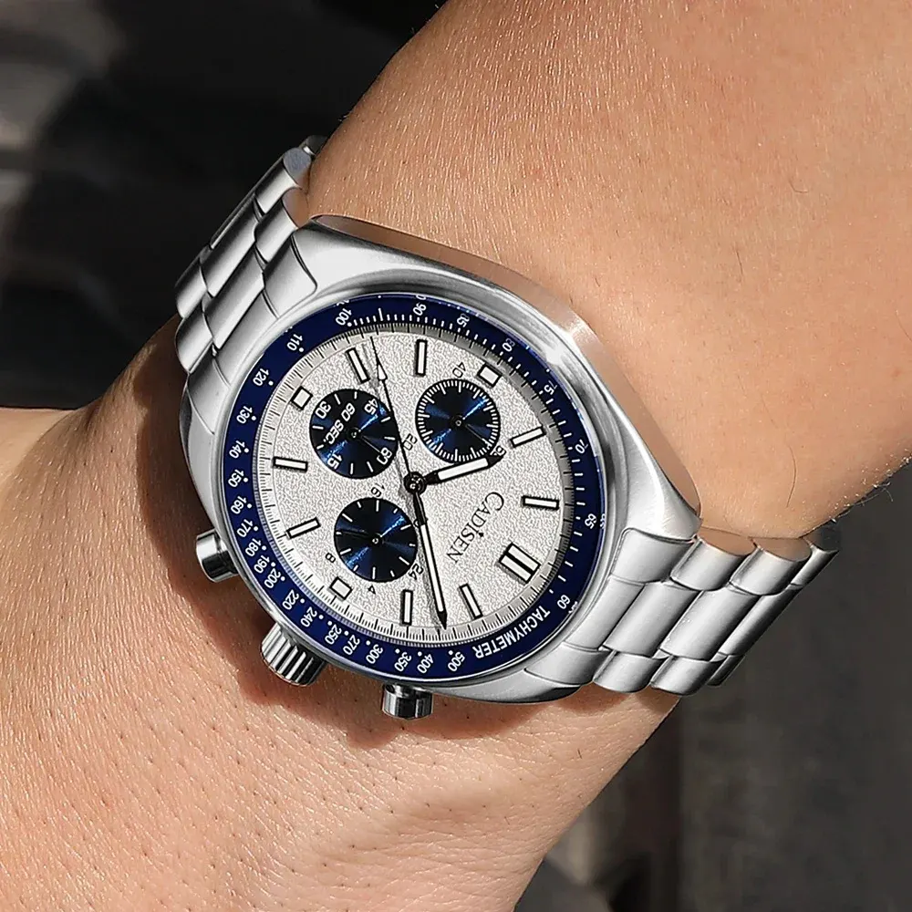 Montre Cadisen VD53 Quartz – Blanc