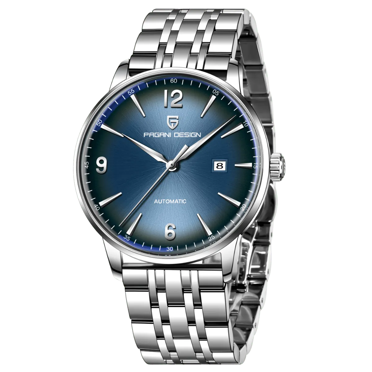 Montre Pagani Design PD-1832 Automatique 42 mm – Bleu / Acier
