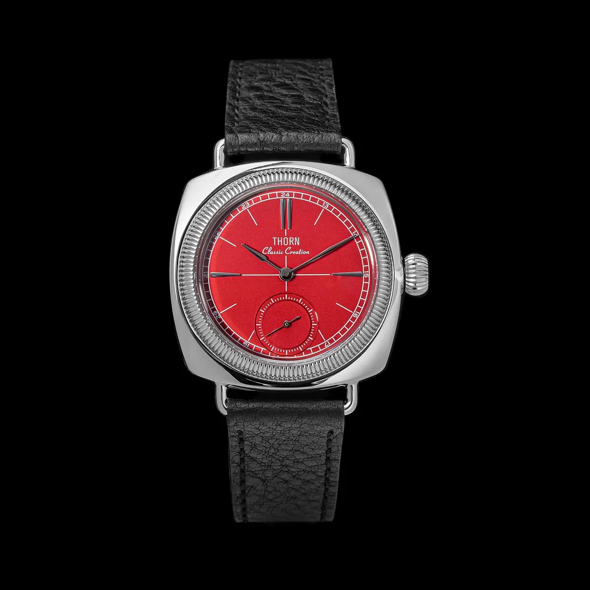 Montre Thorn VD78 Quartz 36 mm – Rouge