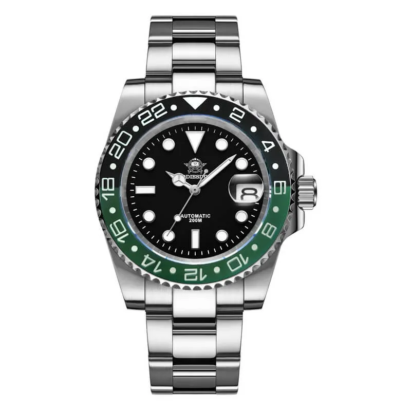Montre Addiesdive Automatique 41 mm – Noir · Vert