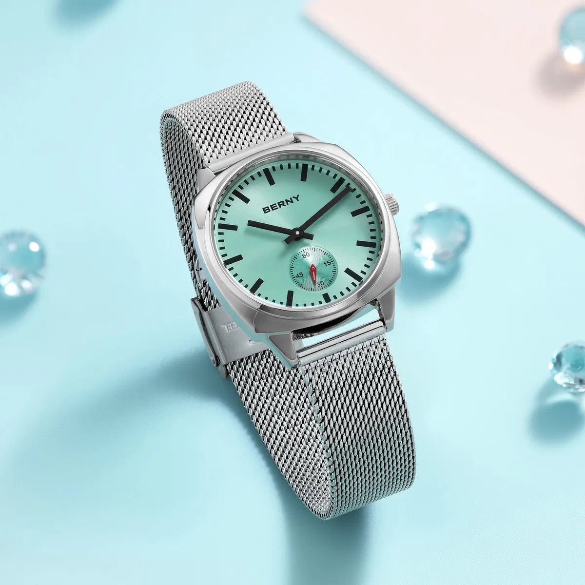 Montre Berny 2715L – Bleu clair