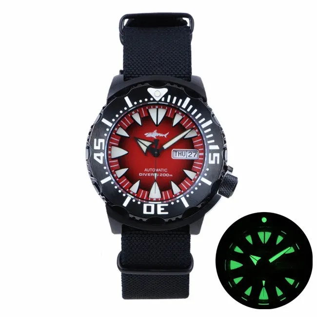 Montre Heimdallr Automatique 28,9 mm – Rouge