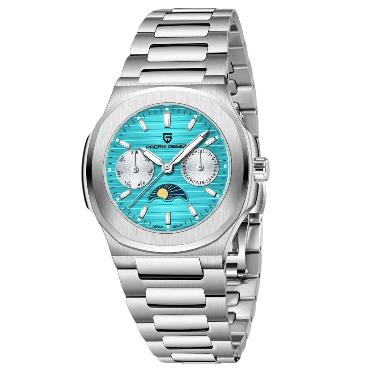 Montre Pagani Design PD-1786 Quartz 32,5 mm – Bleu ciel