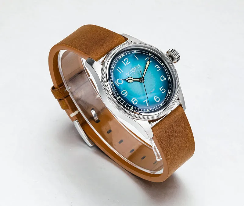 Montre Octopus Kraken Automatique 38 mm – Cadran dégradé bleu