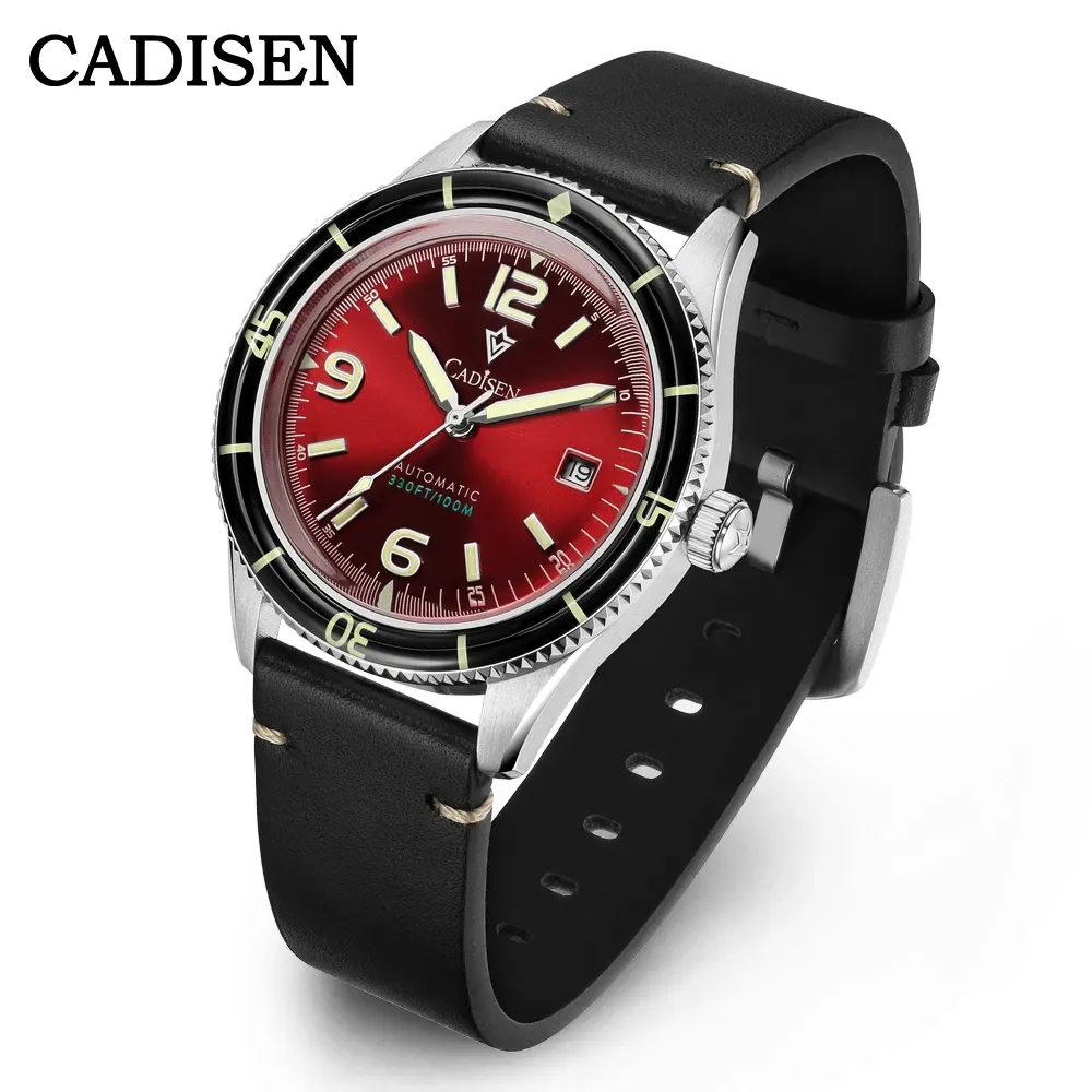 Montre Cadisen Automatique – Rouge