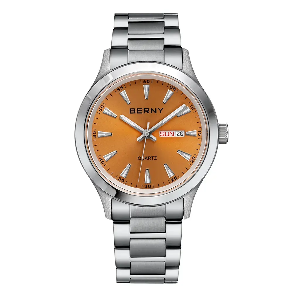 Montre Berny Quartz – Orange