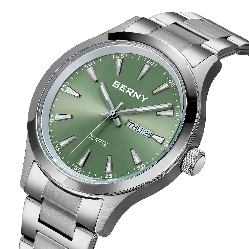 Montre Berny Quartz – Vert