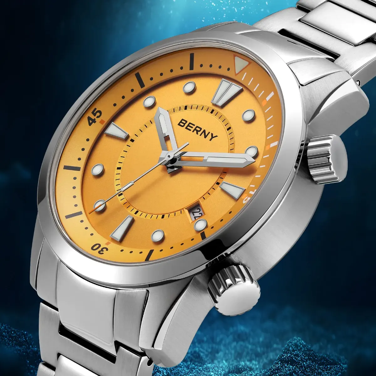 Montre Berny AM539MS – Orange