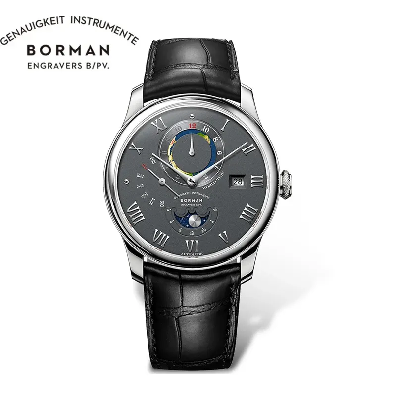 Montre Borman Automatique 40 mm – Argent