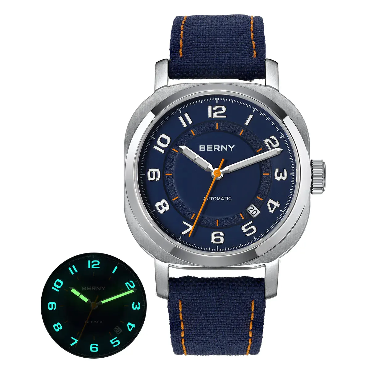 Montre Berny AM133V Automatique – Bleu