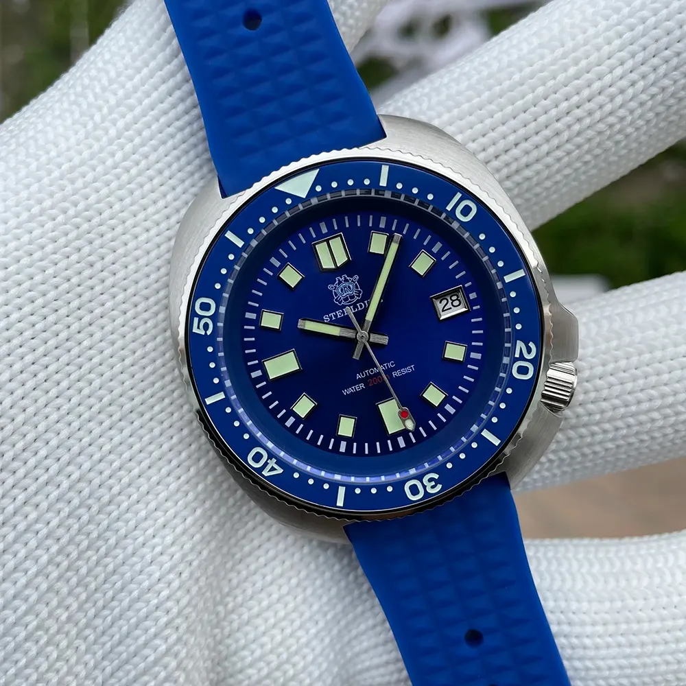Montre Steeldive SD1970 – Cadran bleu