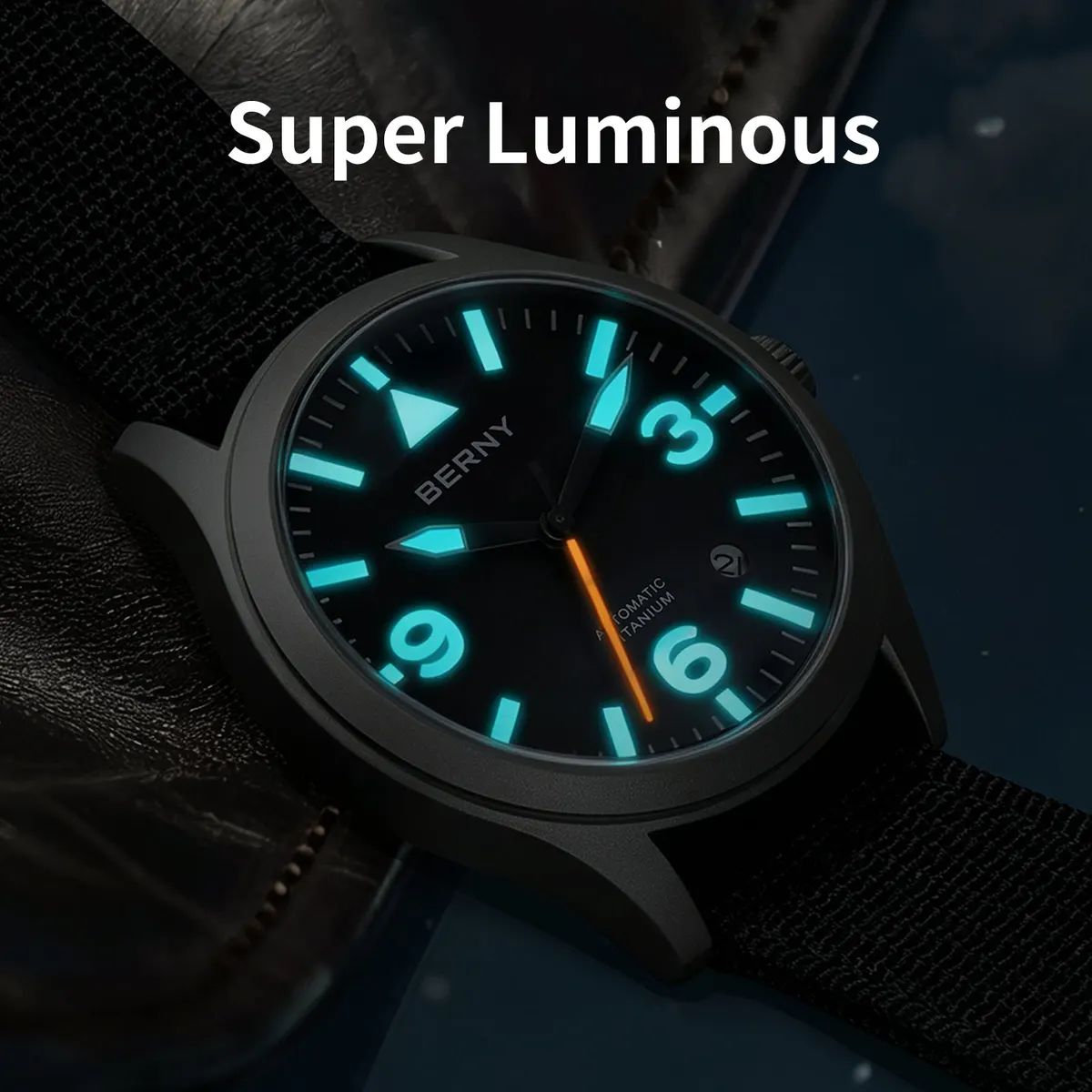 Montre Berny AMT143M – Noir