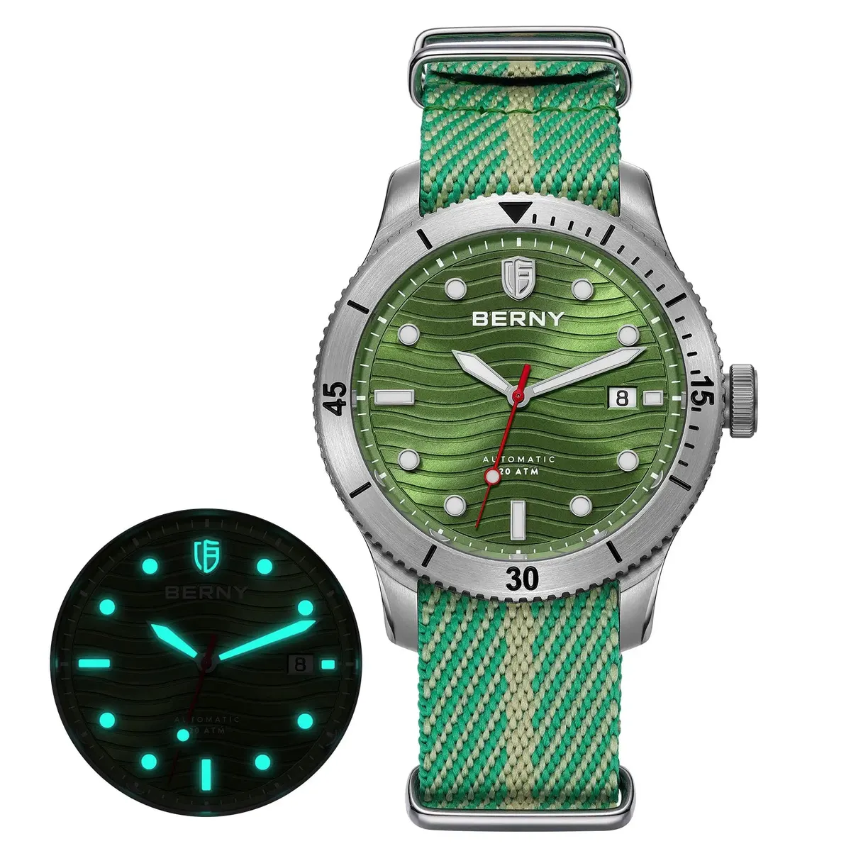 Montre Berny AM134MRNY Automatique – Vert
