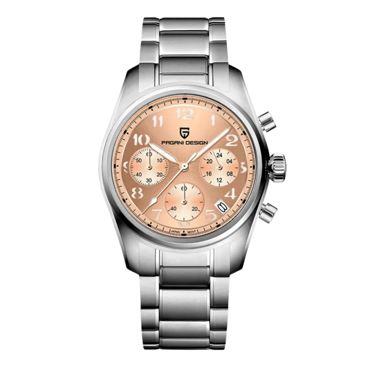 Montre Pagani Design Méca-quartz 38 mm – Rose