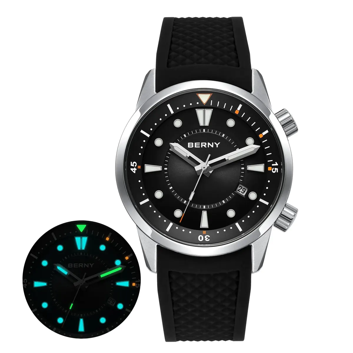 Montre Berny AM539M Automatique – Noir