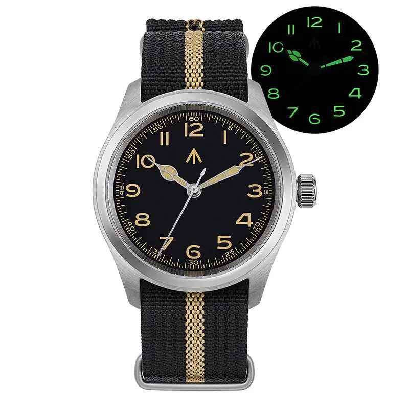 Montre Militado ML08 Quartz 38 mm – Bracelet acier inoxydable