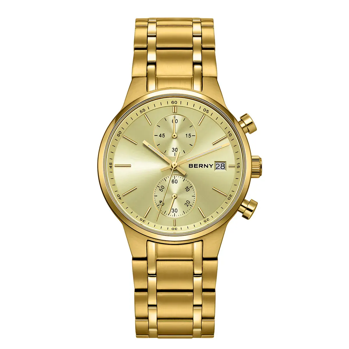 Montre Berny 2285VM Quartz – Jaune