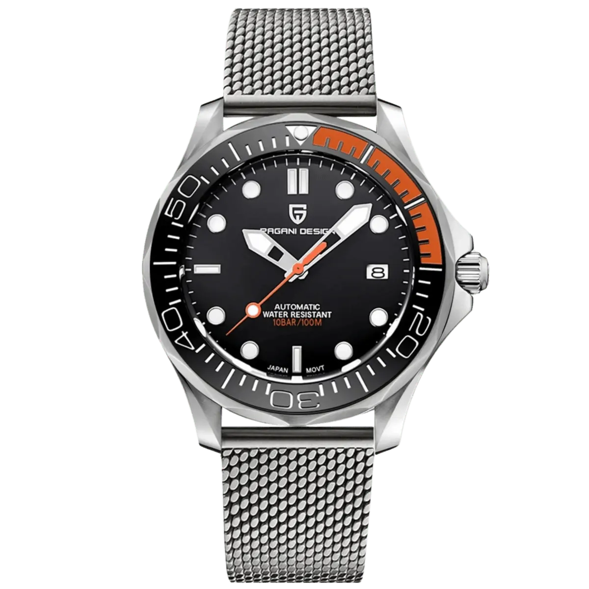 Montre Pagani Design PD-1667 Automatique 42 mm – Orange
