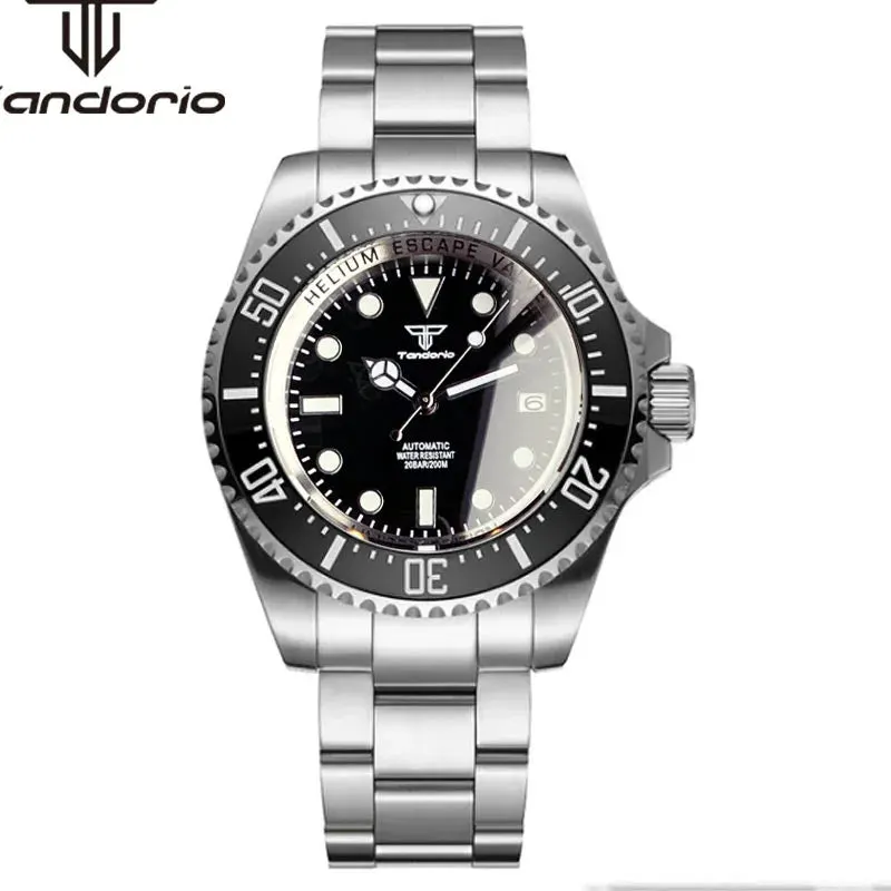 Montre Tandorio TD268 Automatique 43 mm – Noir