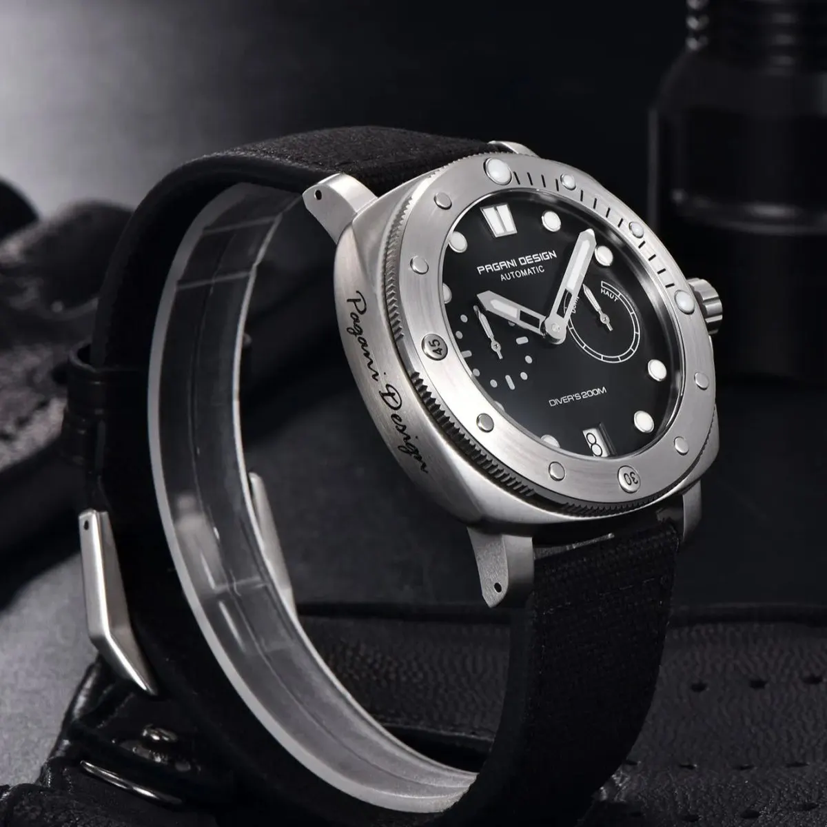 Montre Pagani Design Automatique 41 mm – Gris