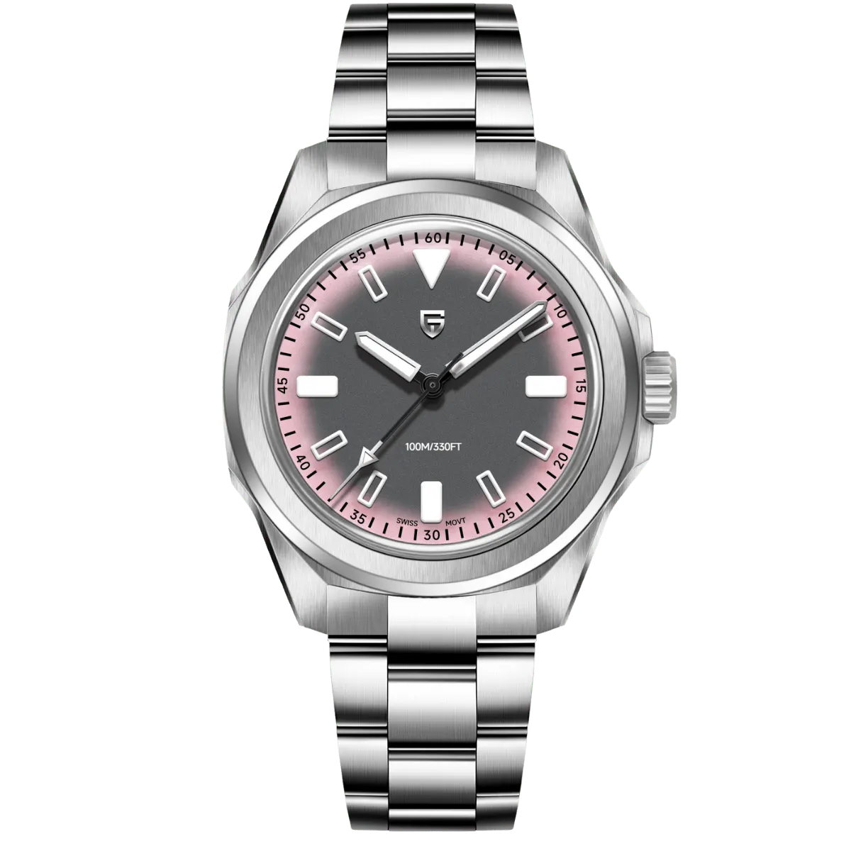 Montre Pagani Design PD-YS038 Quartz 40 mm – Rose