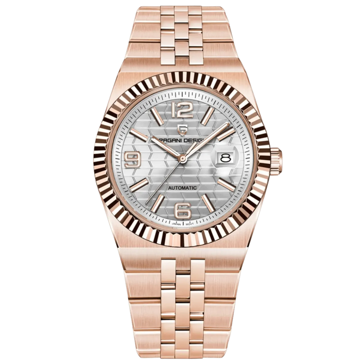 Montre Pagani Design PD-YS027 Automatique 40,5 mm – Réf. PD-YS027-FULLGOLDWHITE