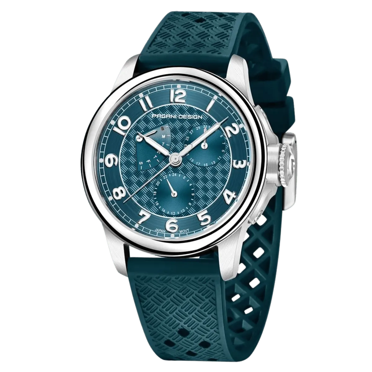 Montre Pagani Design Quartz 40 mm – Bleu