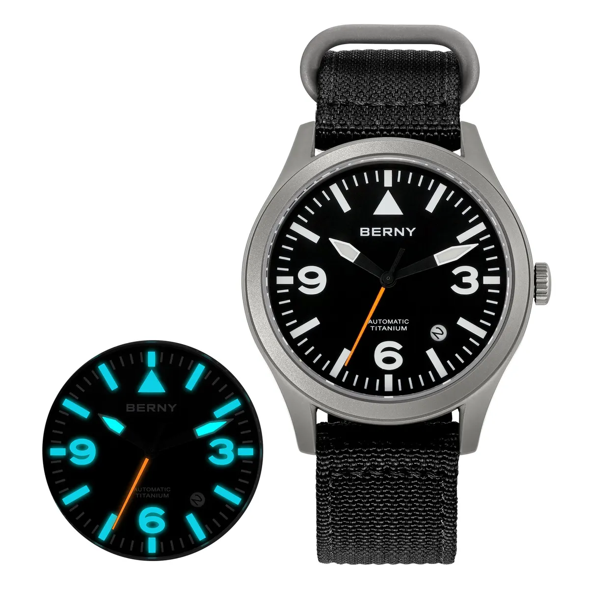 Montre Berny AMT143M Automatique – Noir