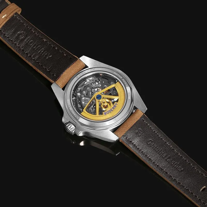 Montre Boderry Automatique 41,5 mm – Foncé