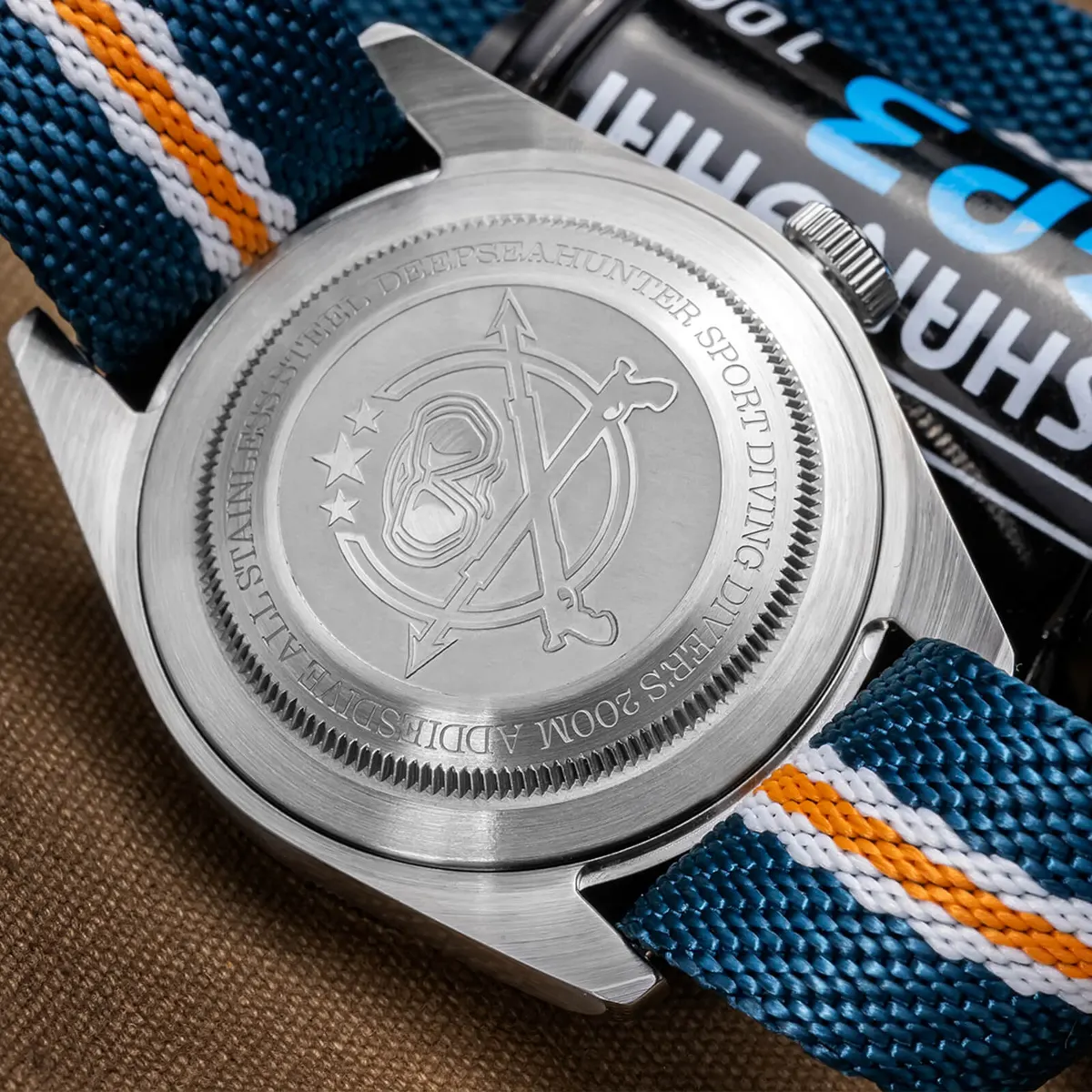 Montre Addiesdive BB58 – Blanc / Bracelet acier