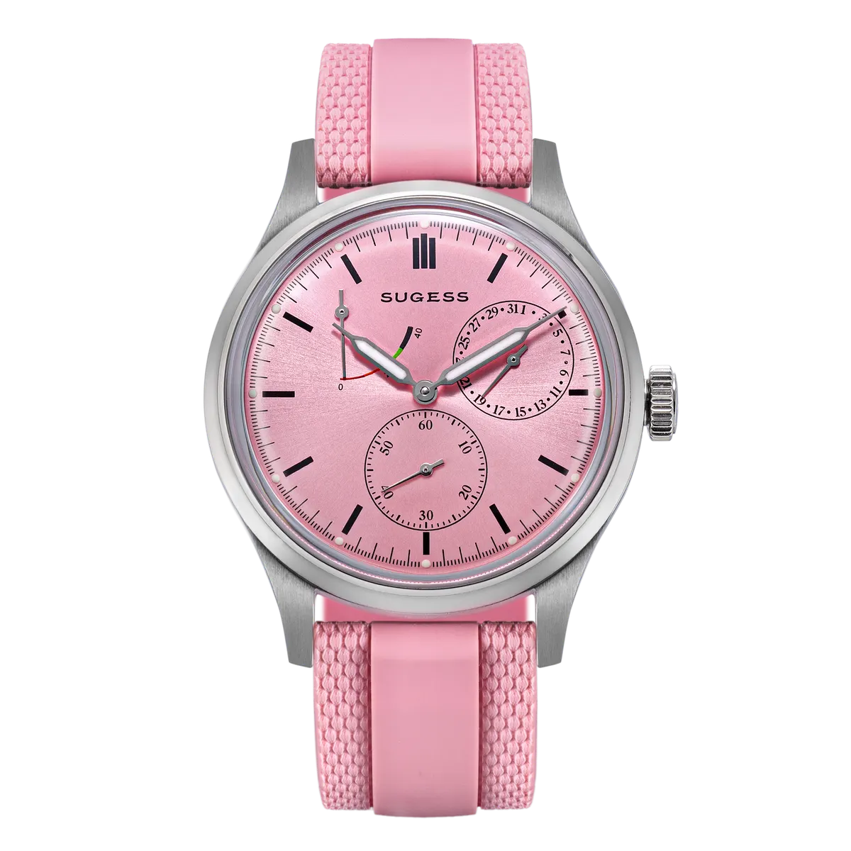 Montre Sugess S458 Automatique 40 mm – Cadran rose