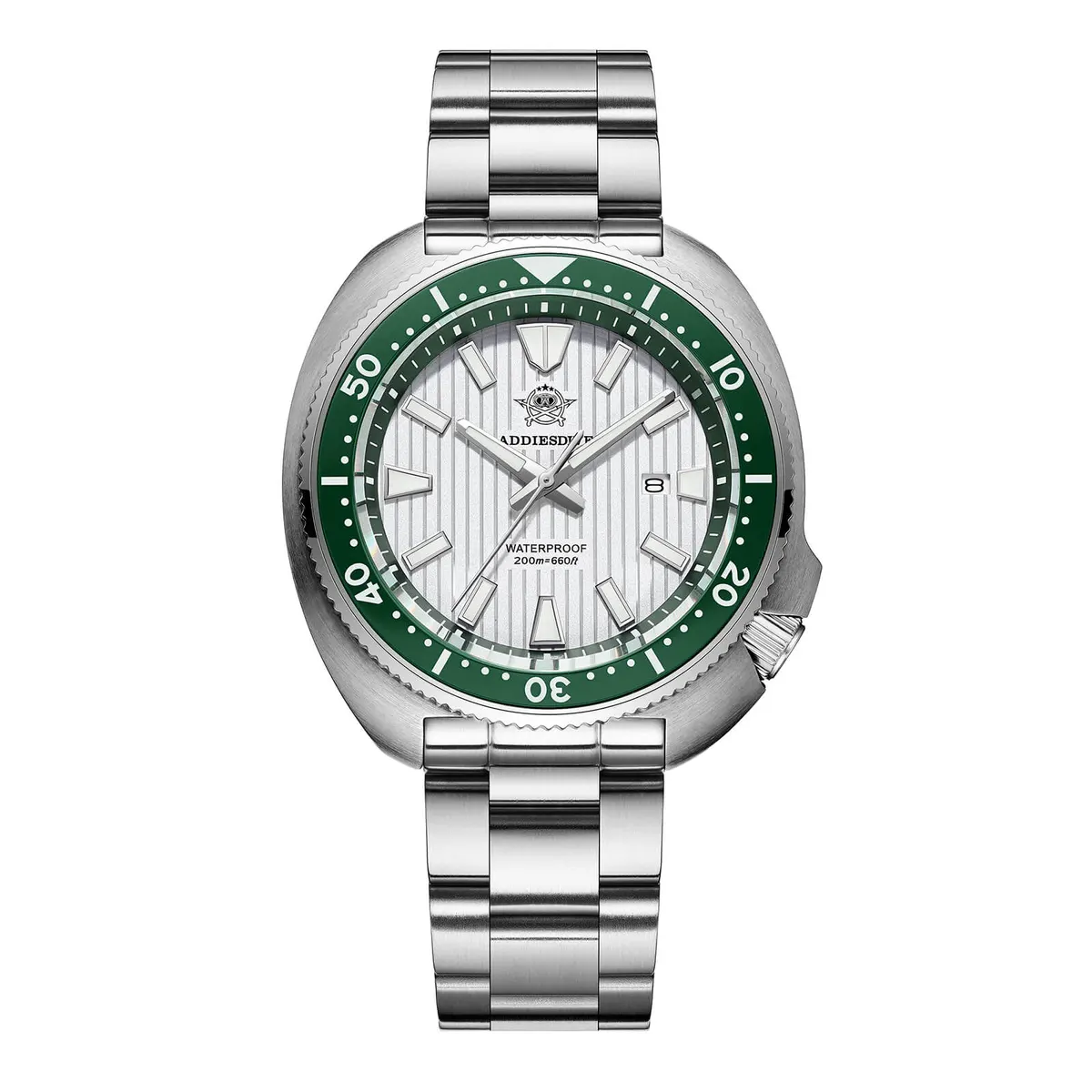 Montre Addiesdive AD2507 Quartz 43,8 mm – Vert