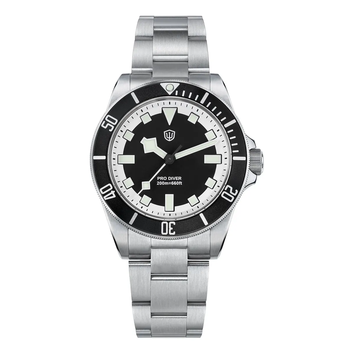 Montre Watchdives WD1969 Quartz 38 mm – Cadran noir