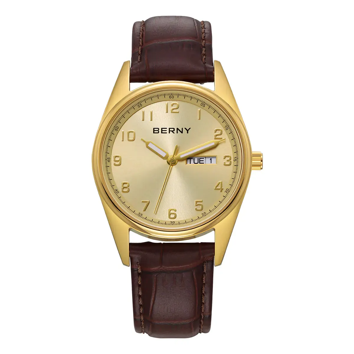 Montre Berny Quartz – Or / Or