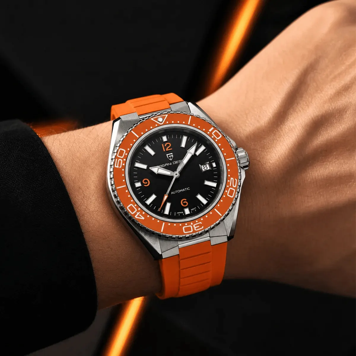 Montre Pagani Design PD-YS034 – Noir bleu / Acier