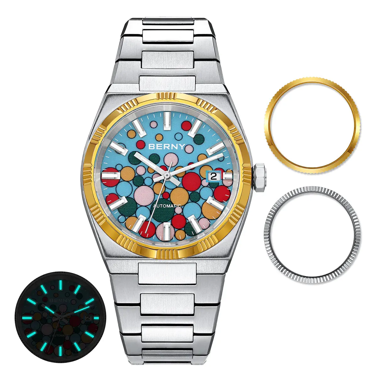 Montre Berny AM241M Automatique – Réf. AM241M-SY