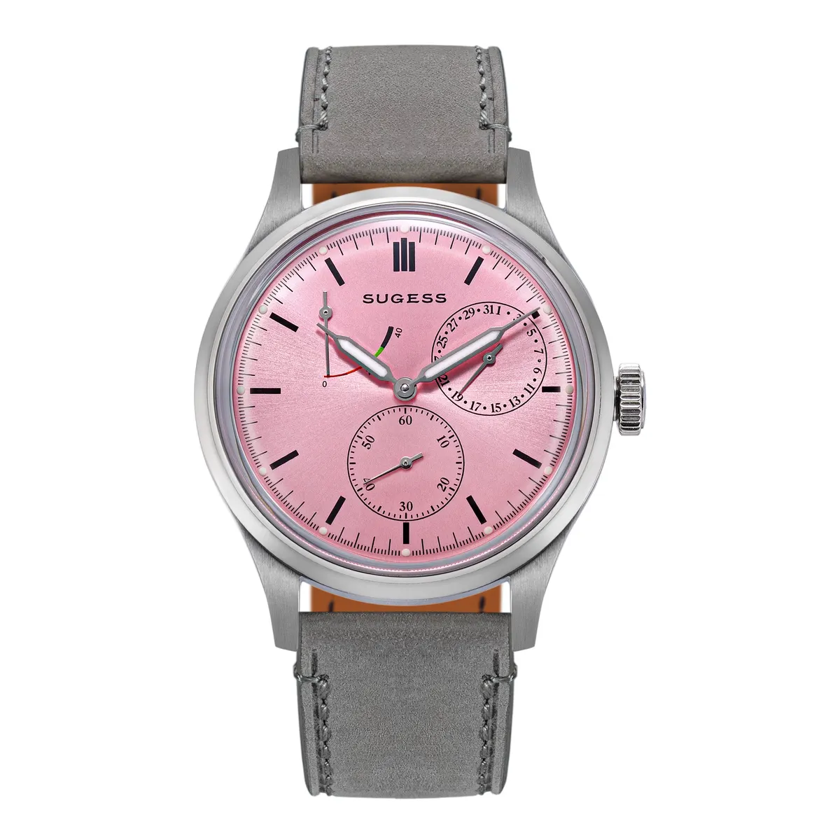 Montre Sugess S458 Automatique 40 mm – Cadran rose