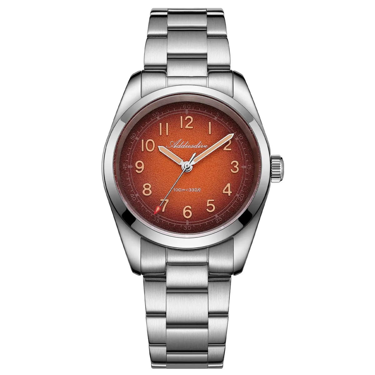 Montre Addiesdive AD2553 Quartz 36 mm – Orange