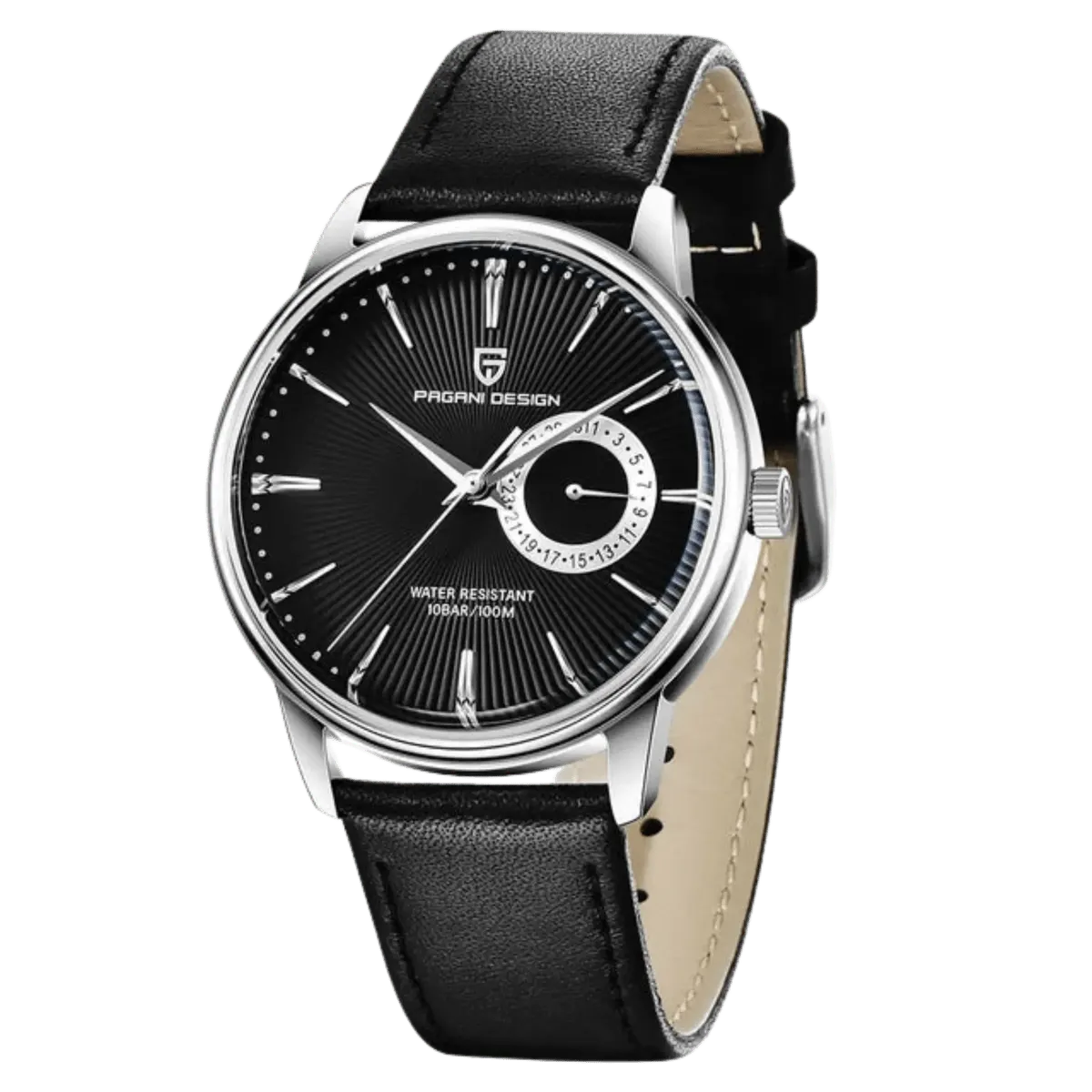 Montre Pagani Design PD-1654 Quartz 40 mm – Noir