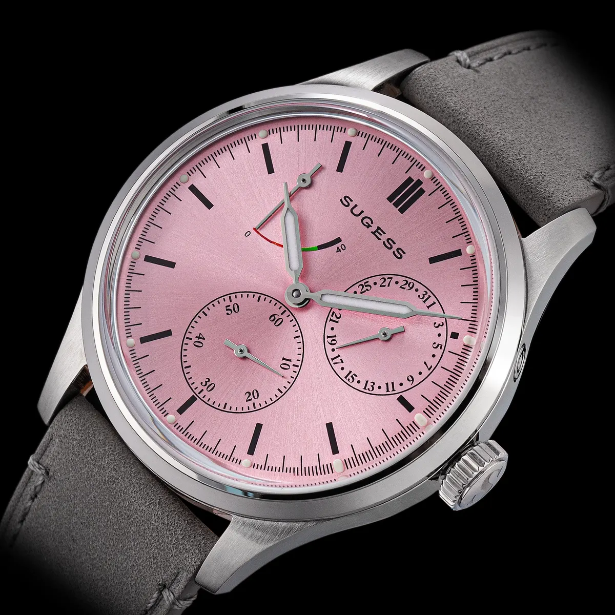 Montre Sugess S458 – Cadran rose