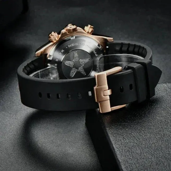 Montre Pagani Design Méca-quartz 40 mm – Café