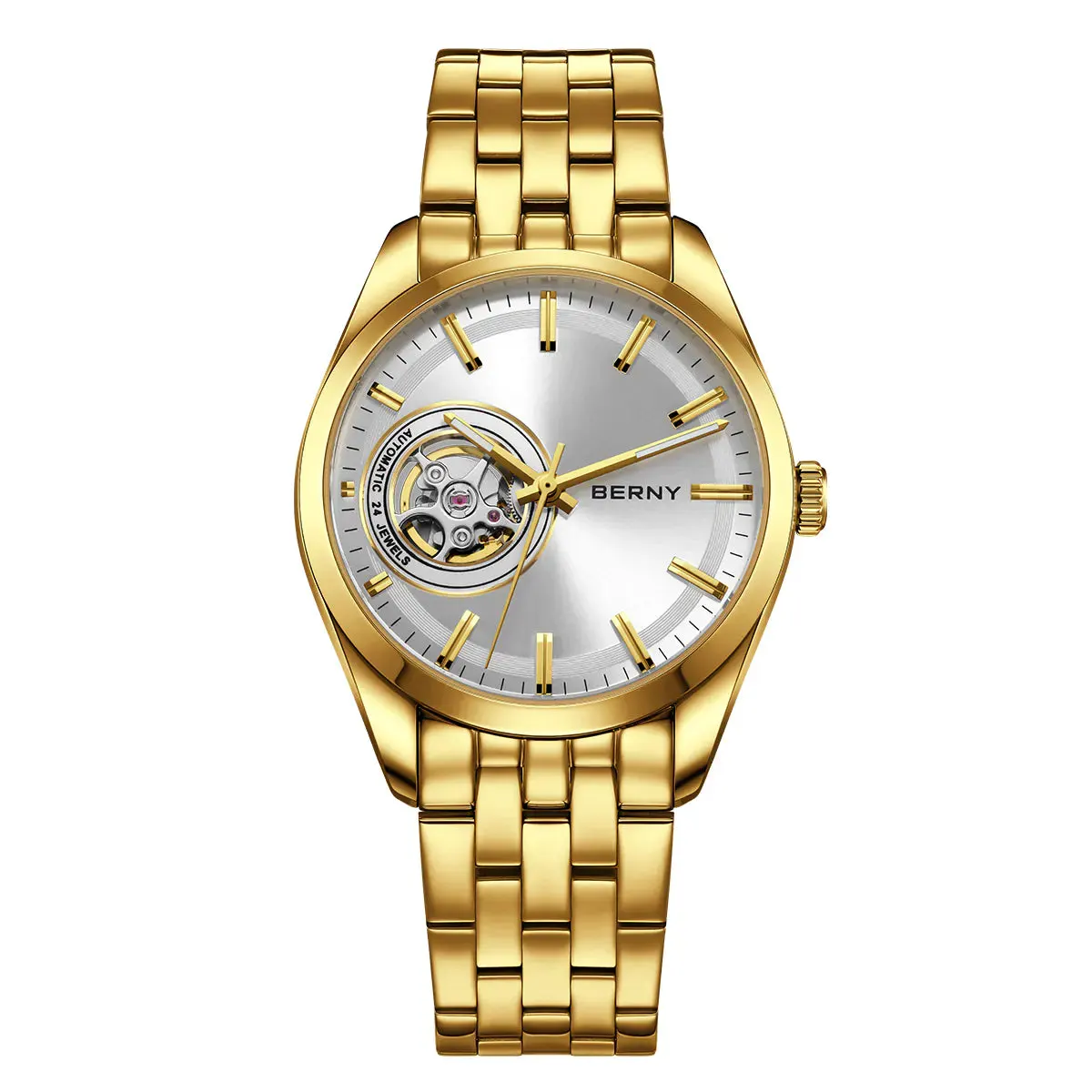 Montre Berny AM179M-Y Automatique – Blanc