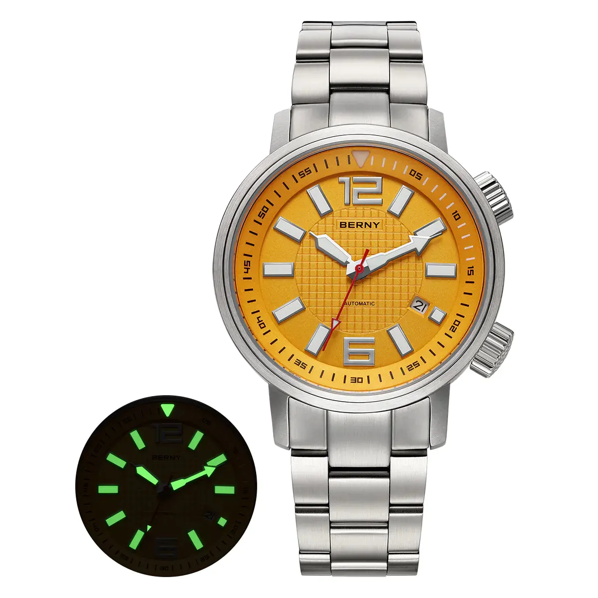Montre Berny AM181MS Automatique – Orange