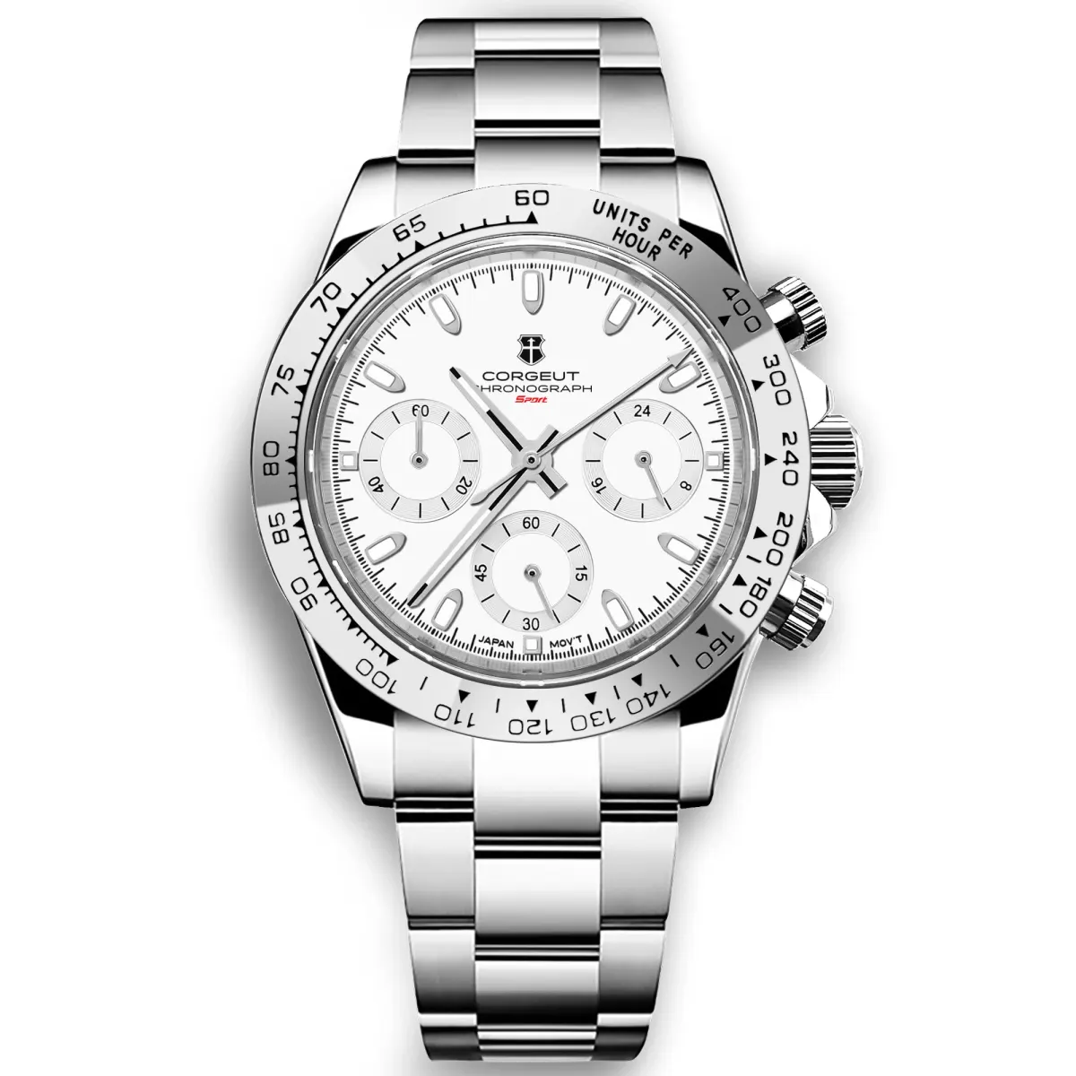 Montre Corgeut Méca-quartz 39 mm – Version 3