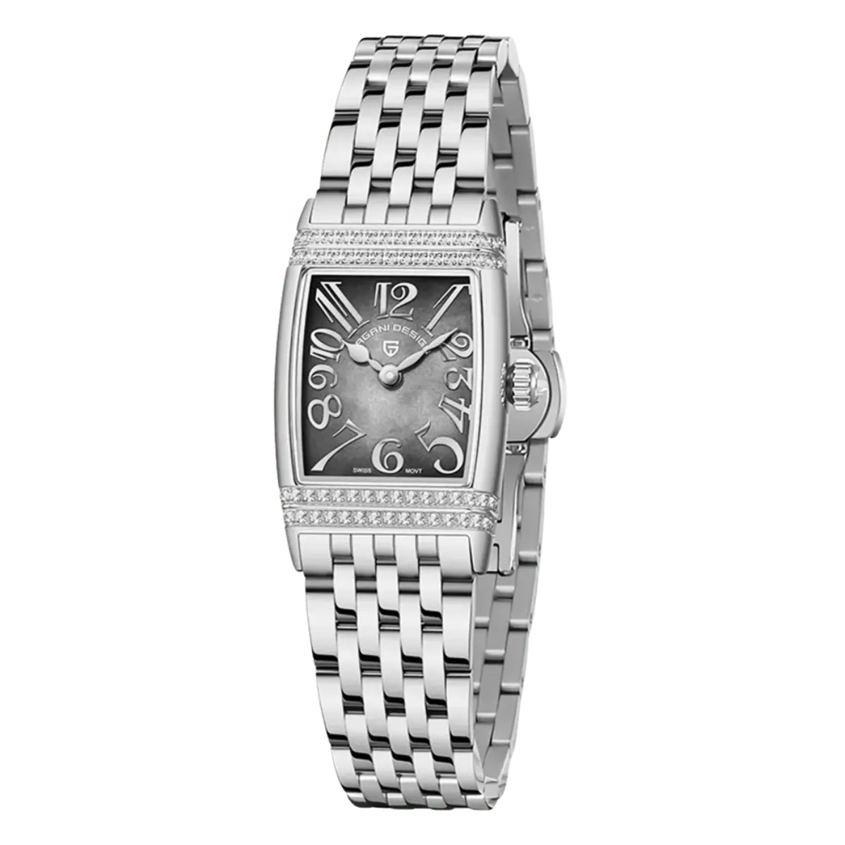 Montre Pagani Design PD-1737 Quartz 22 mm – Gris / Argent