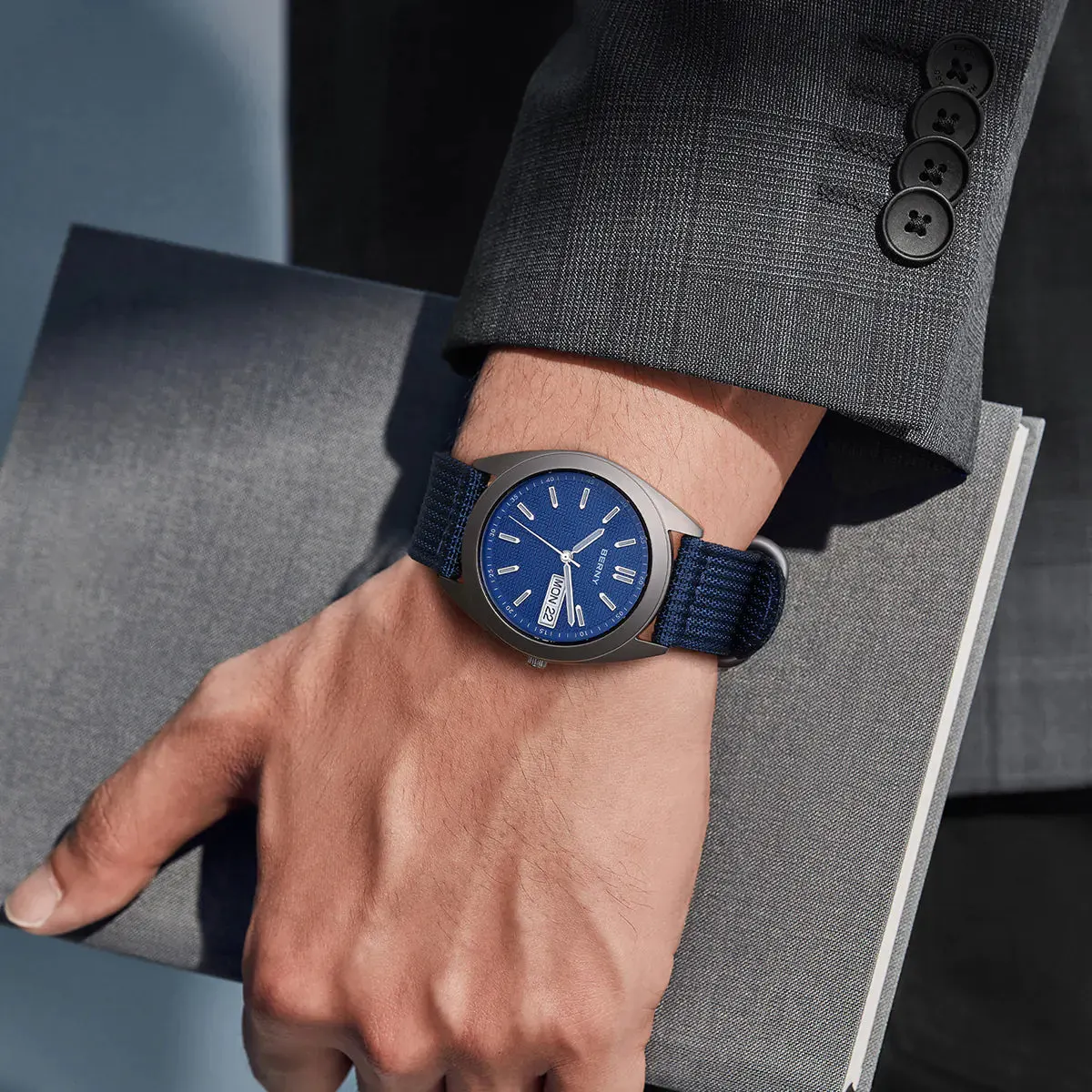 Montre Berny T2597M – Bleu