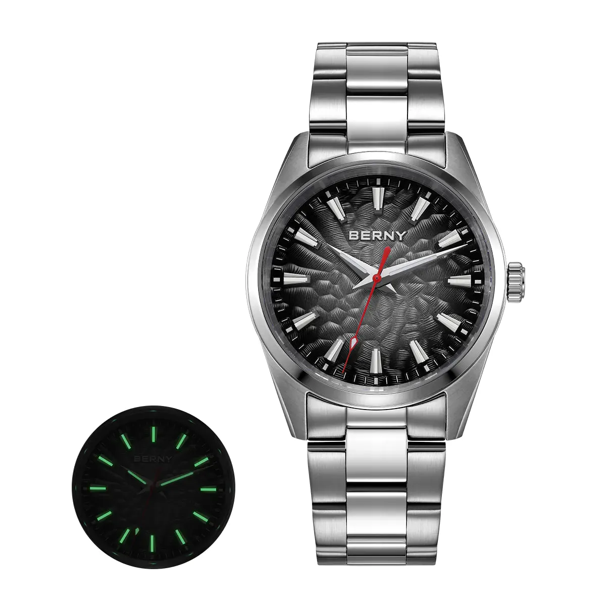 Montre Berny Quartz – Noir