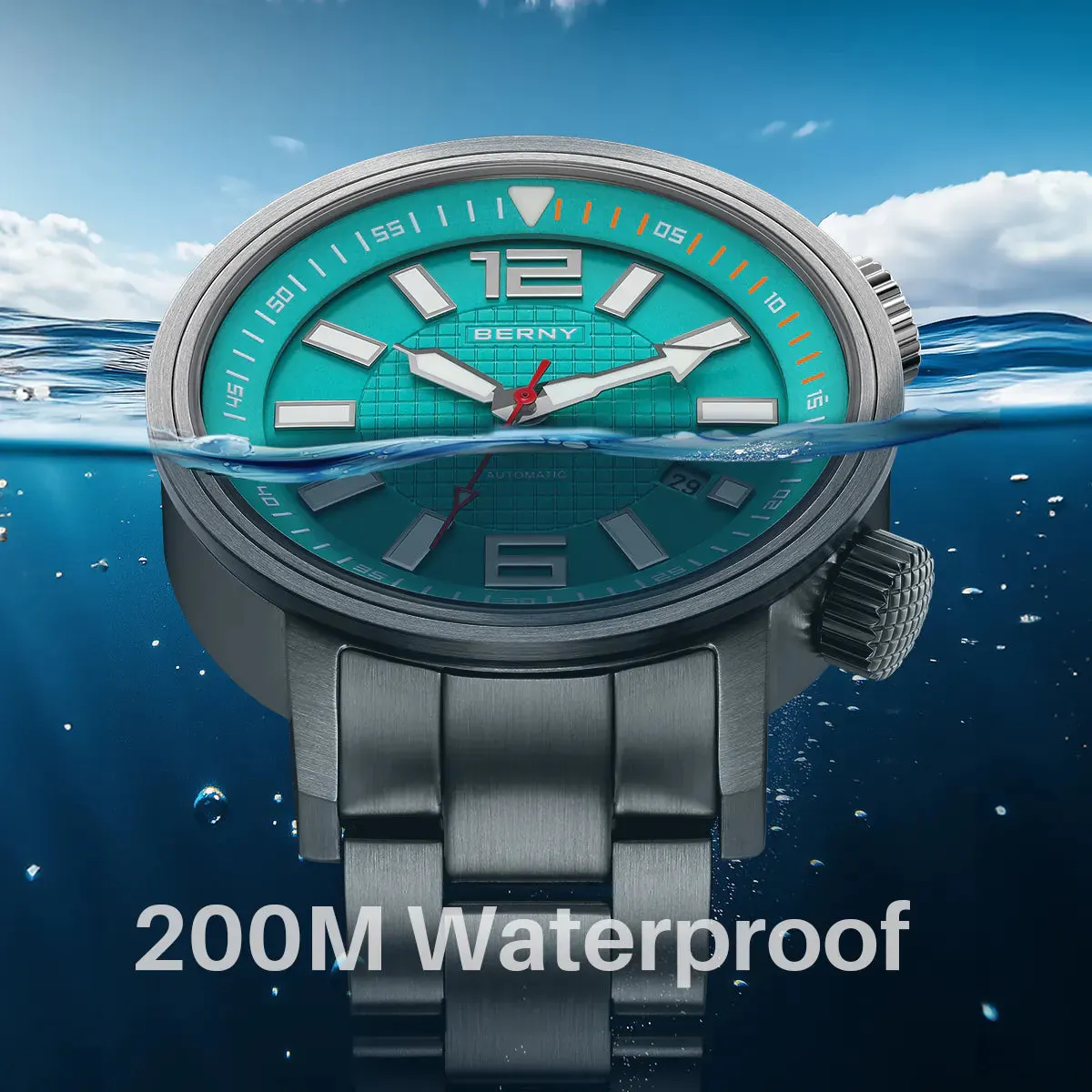 Montre Berny AM181MS – Vert