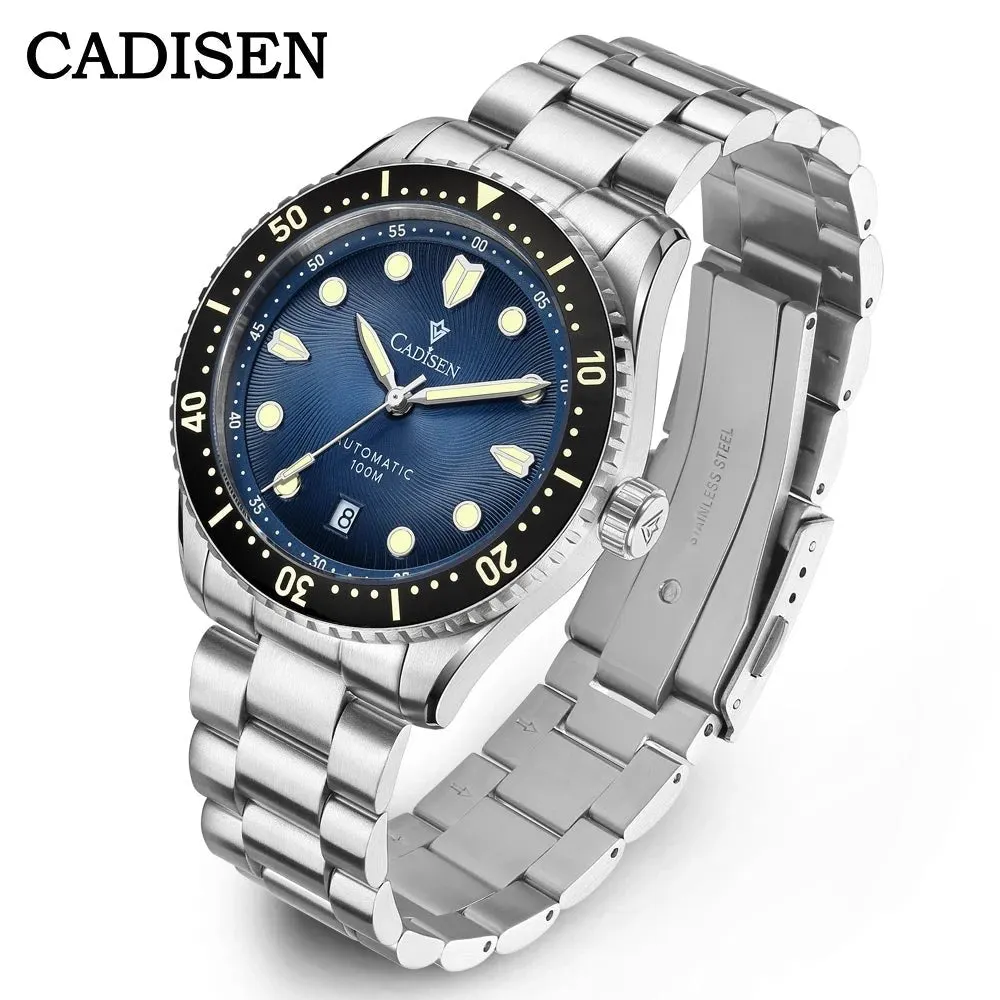 Montre Cadisen C8245 Automatique 40 mm – Bleu