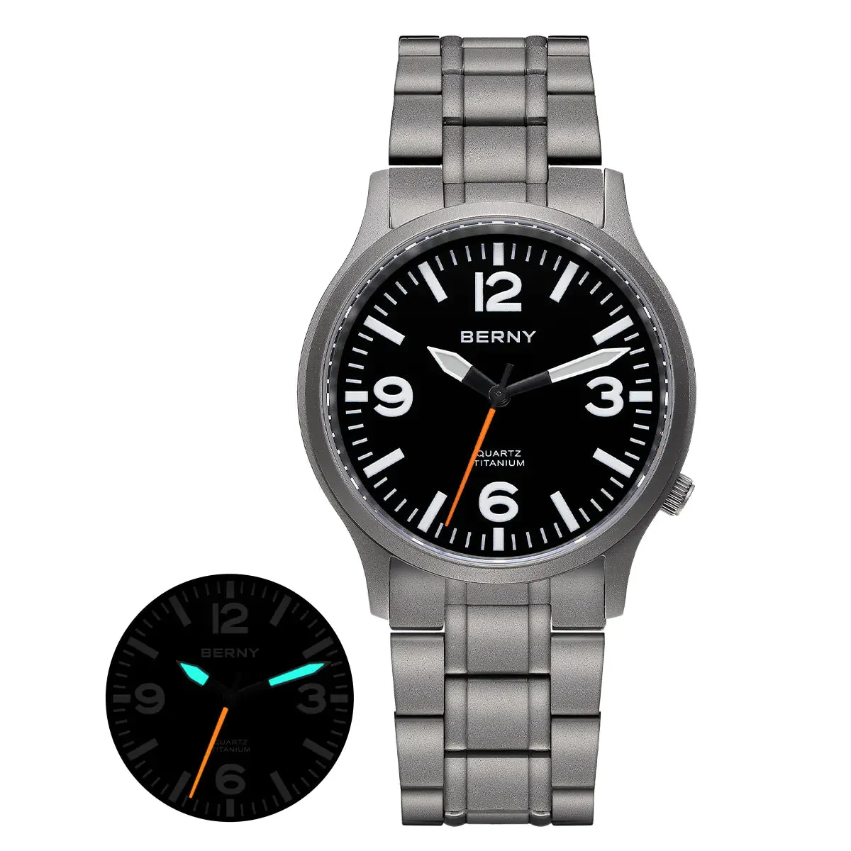Montre Berny T2576MS Quartz – Noir